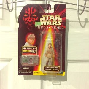 Obi-Wan and Anikan figurines. Star Wars